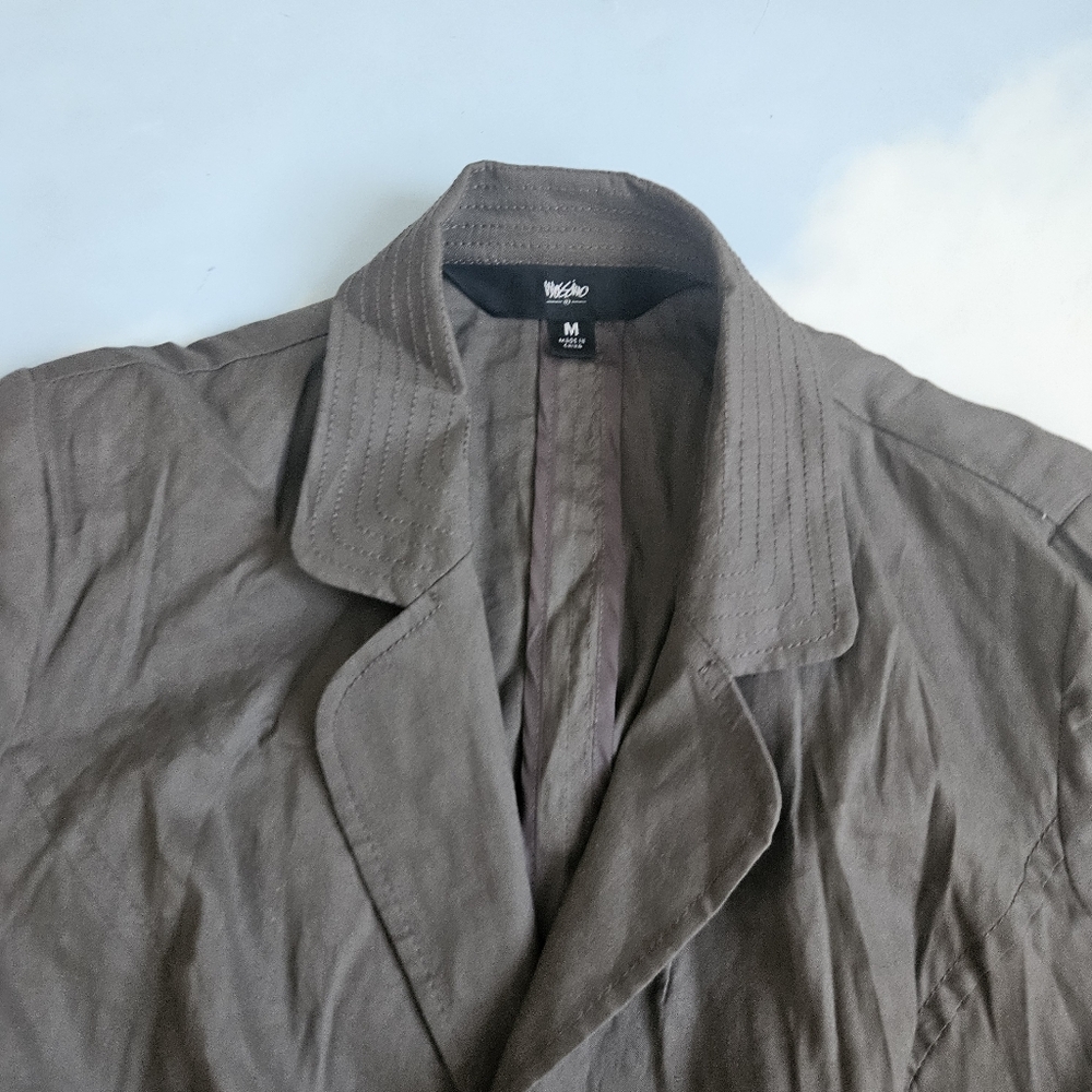 Gray Purple Button-Up Blazer Lightweight Blazer J… - image 6